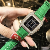 Full Diamond Roman Numeral Bracelet Watch