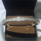 5A Zircon Filled Party Wedding Bangles