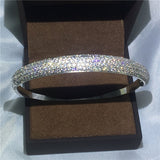 5A Zircon Filled Party Wedding Bangles