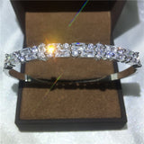 5A Zircon Filled Party Wedding Bangles