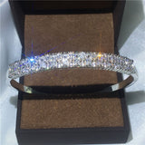 5A Zircon Filled Party Wedding Bangles