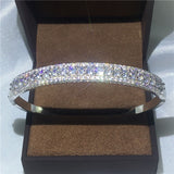 5A Zircon Filled Party Wedding Bangles