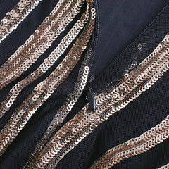 Luxury Fashion Long-sleeved High Collar Dress