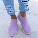 Women Stretch Fabric Socks Shoes