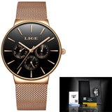 Luxury Laides Business Fashion Casual Waterproof Watches