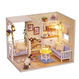 DIY Miniature Dollhouse Model Wooden Toy
