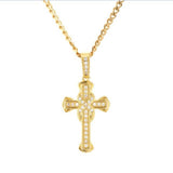 Unisex Jesus Cross Pendant Necklace