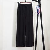 Ankle Length Casual Trouser Elastic Waist Pants