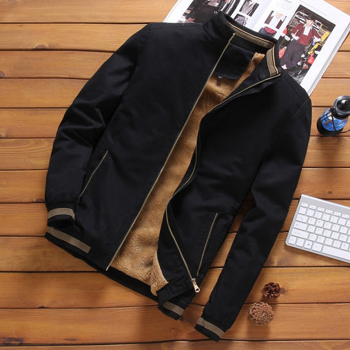 Thick Warm Windbreaker Military Jacket